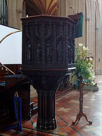 St Mary Redcliffe - The Pulpit